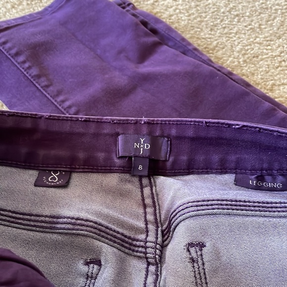 NYDJ purple jeans - Picture 3 of 4